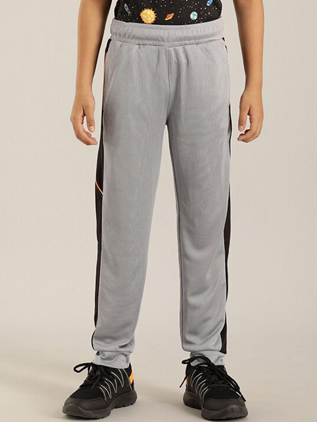 indian terrain boys mid-rise cotton joggers track pants