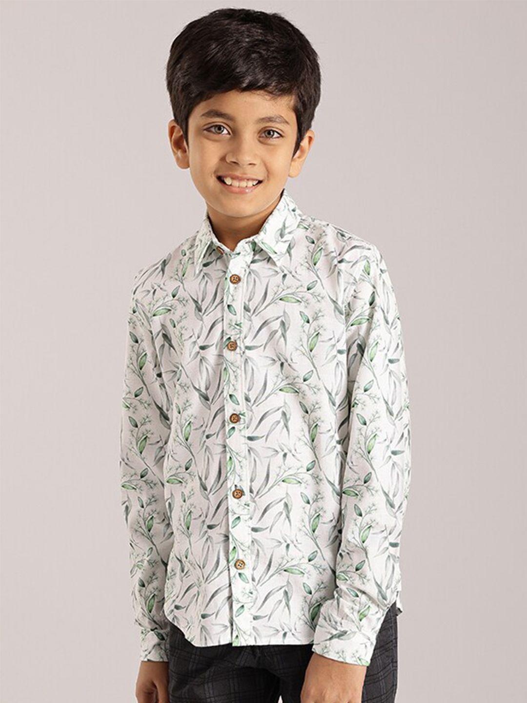 indian terrain boys printed casual shirt