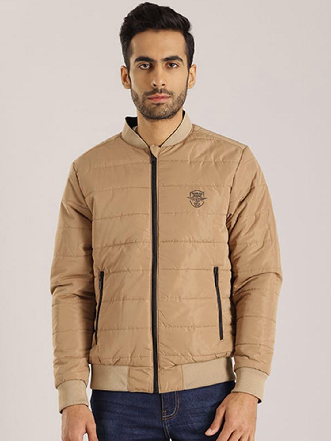 indian terrain lightweight stand collar puffer jacket