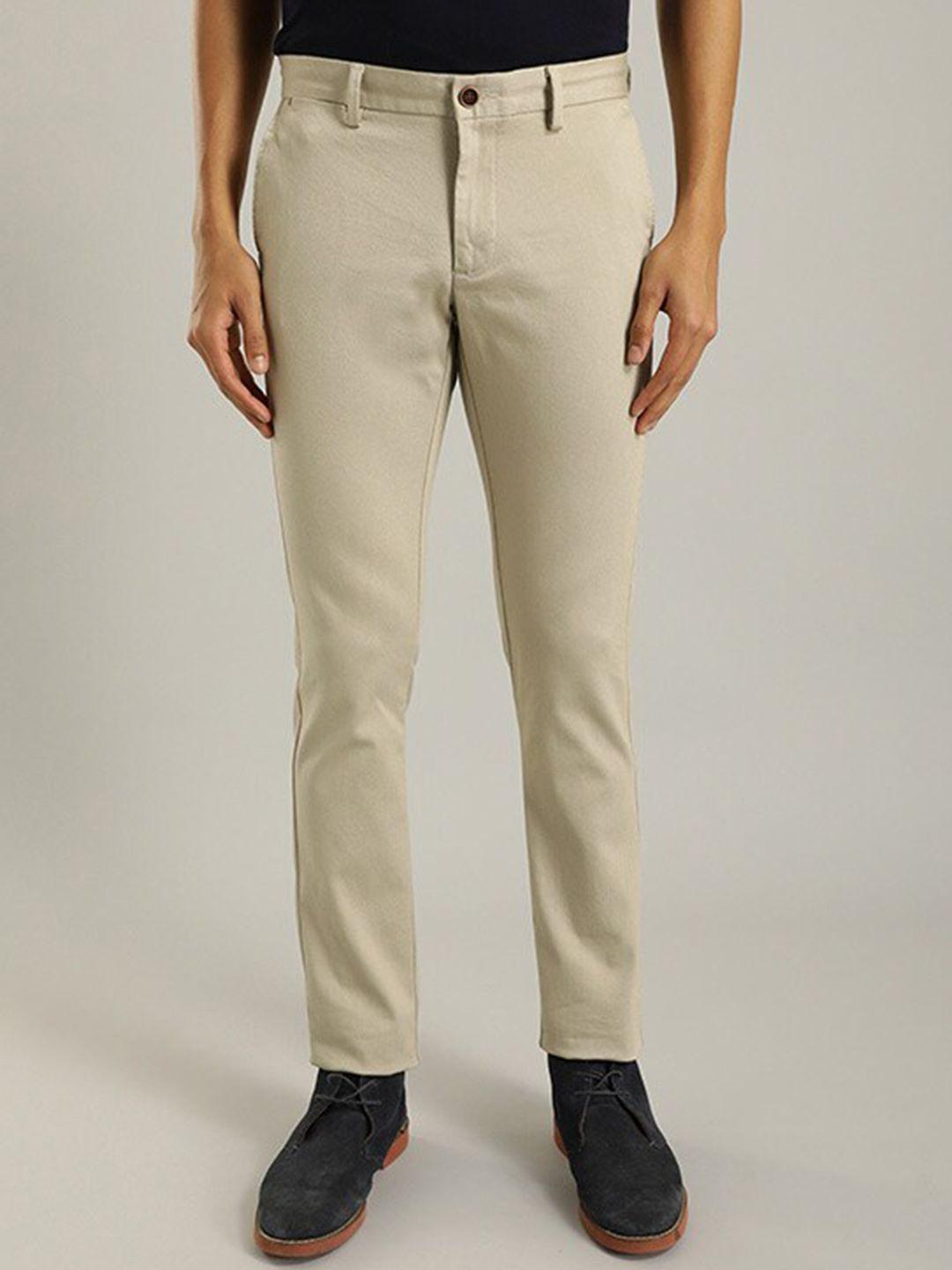 indian terrain men brooklyn slim fit chino trousers