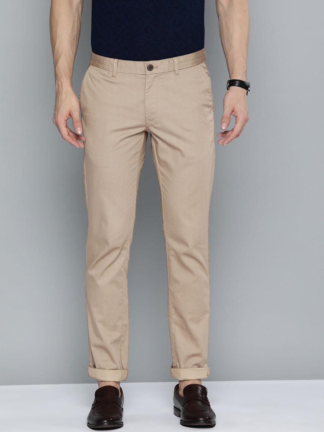 indian terrain men brooklyn slim fit chinos trousers