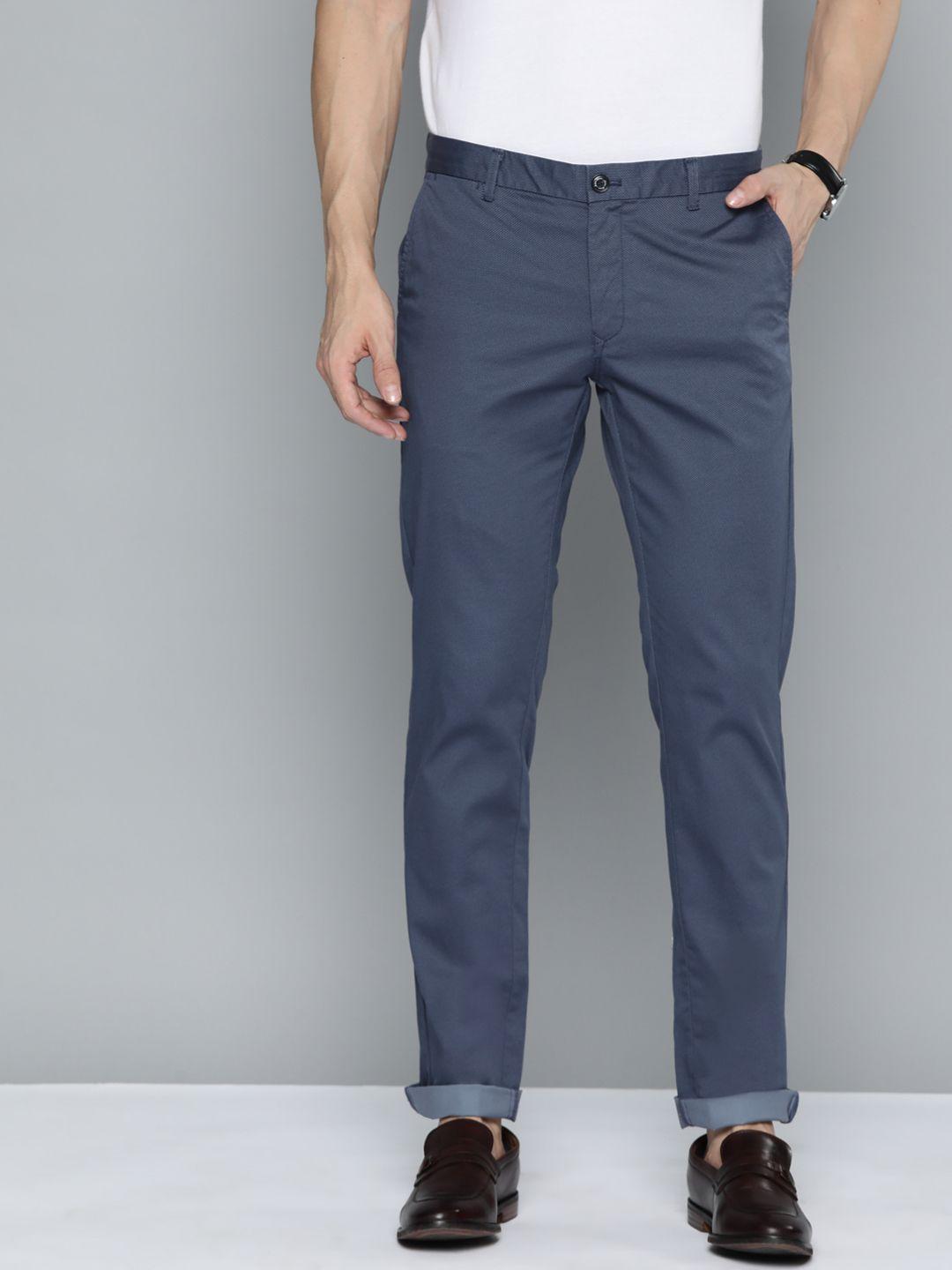 indian terrain men brooklyn slim fit chinos trousers