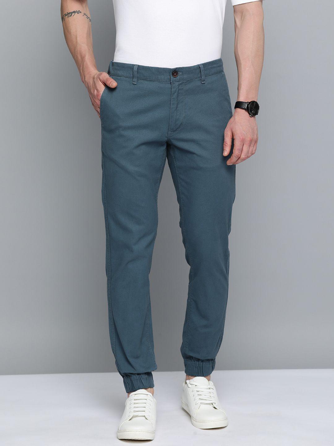 indian terrain men brooklyn slim fit joggers