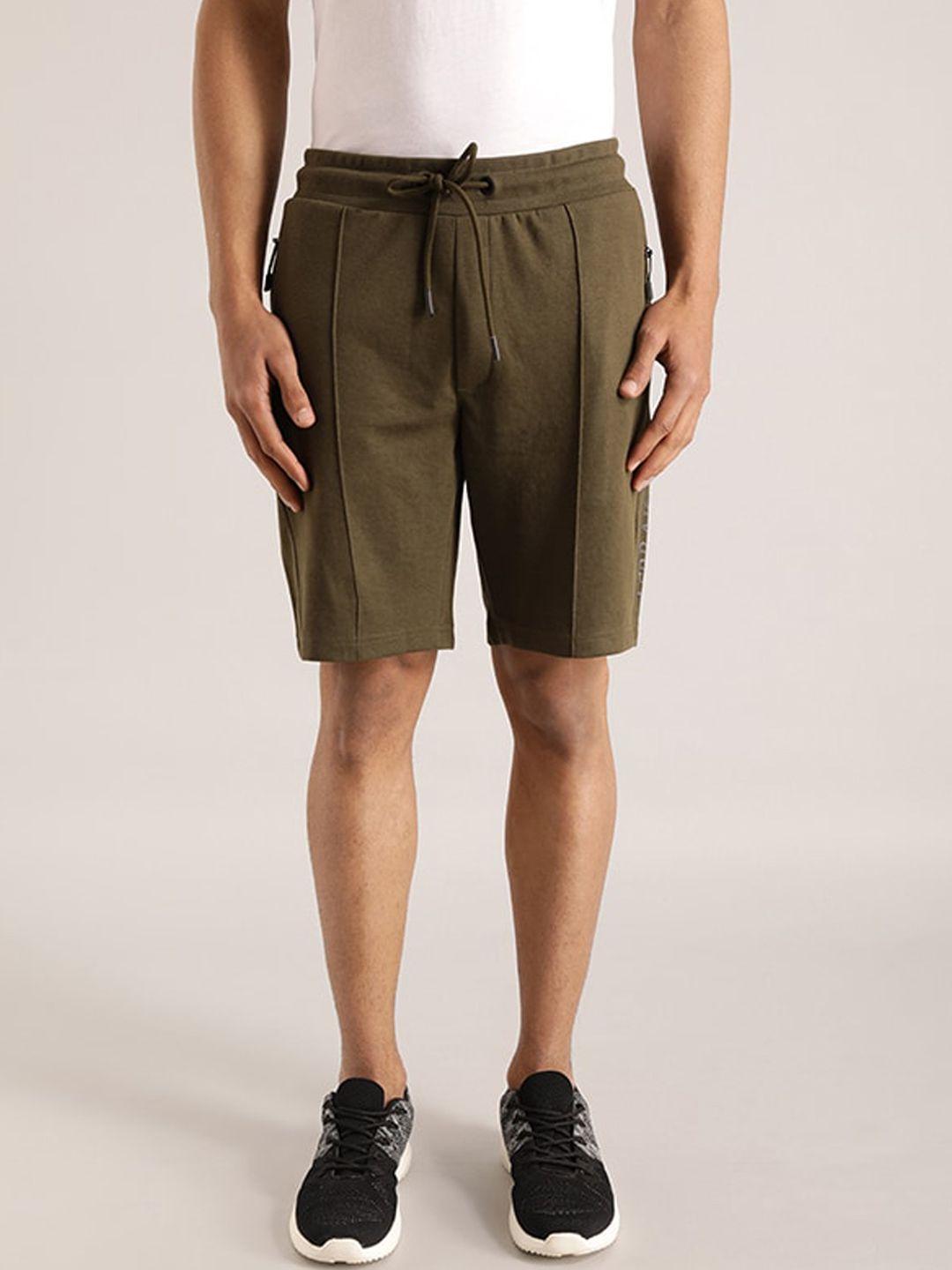 indian terrain men green shorts