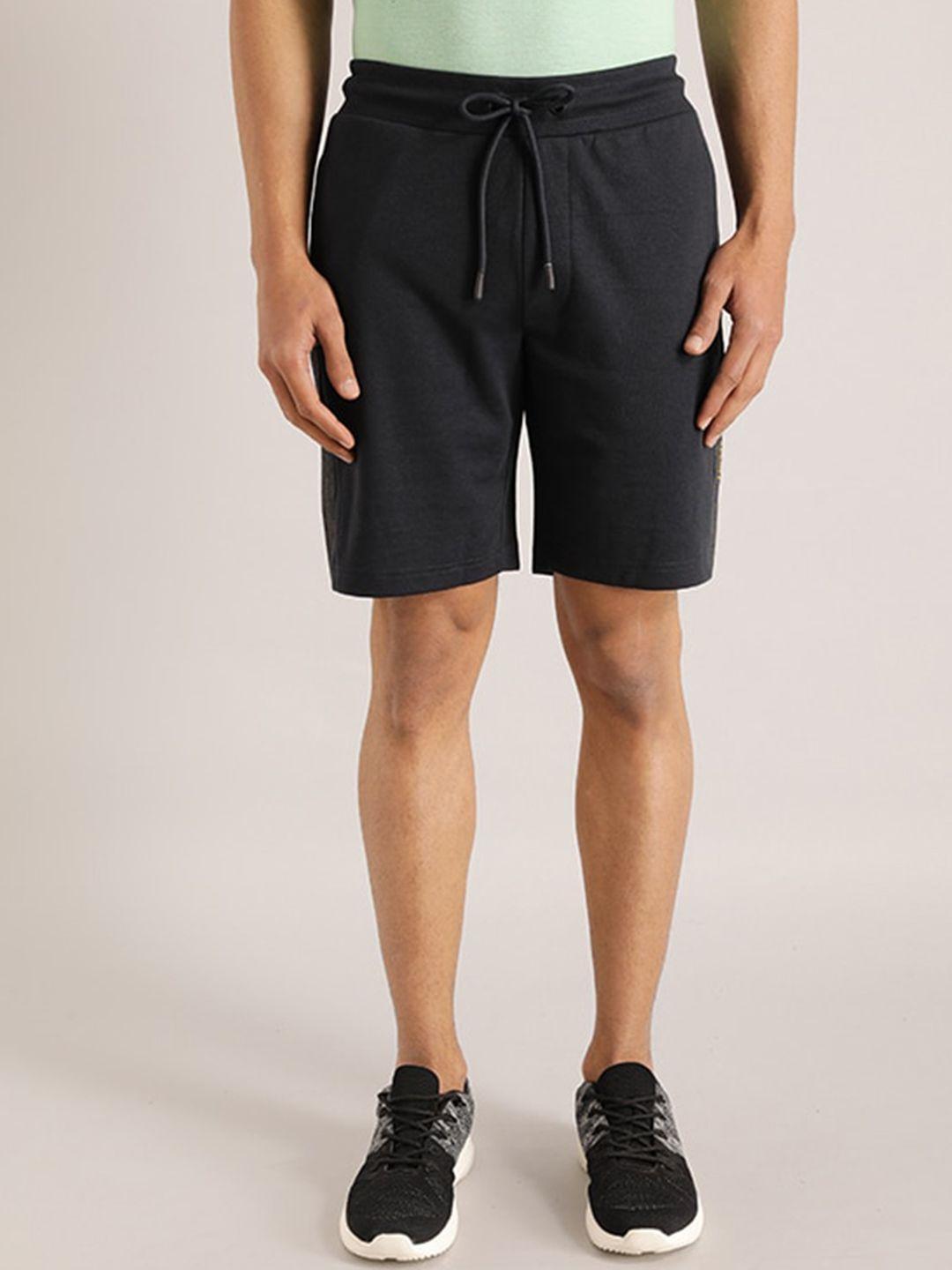 indian terrain men navy blue fashion shorts