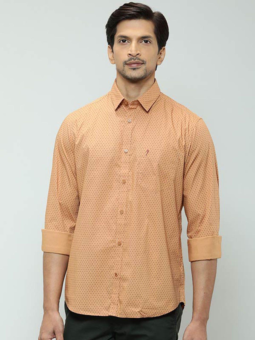 indian terrain men opaque printed casual shirt