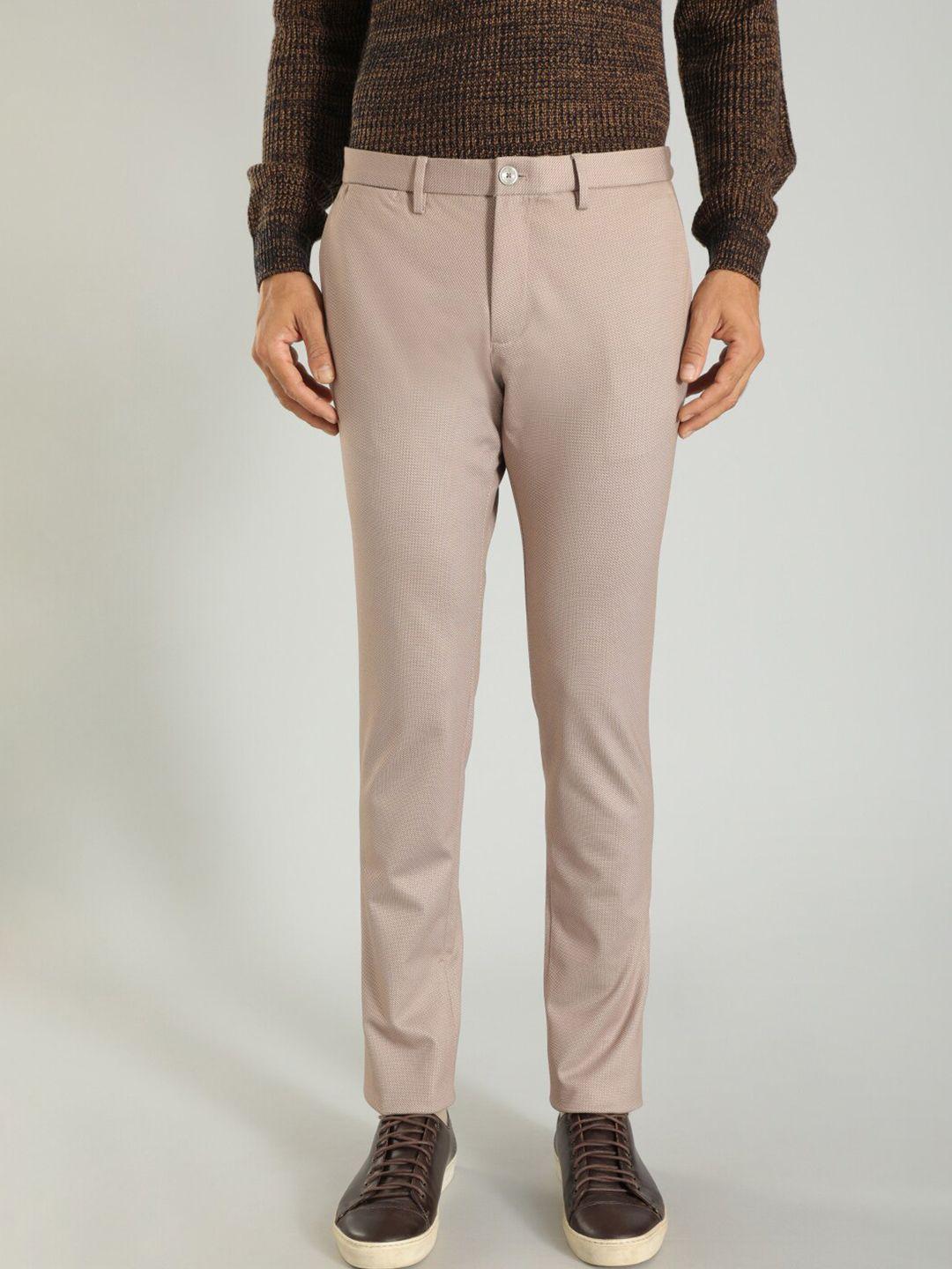 indian terrain men urban tapered fit trousers