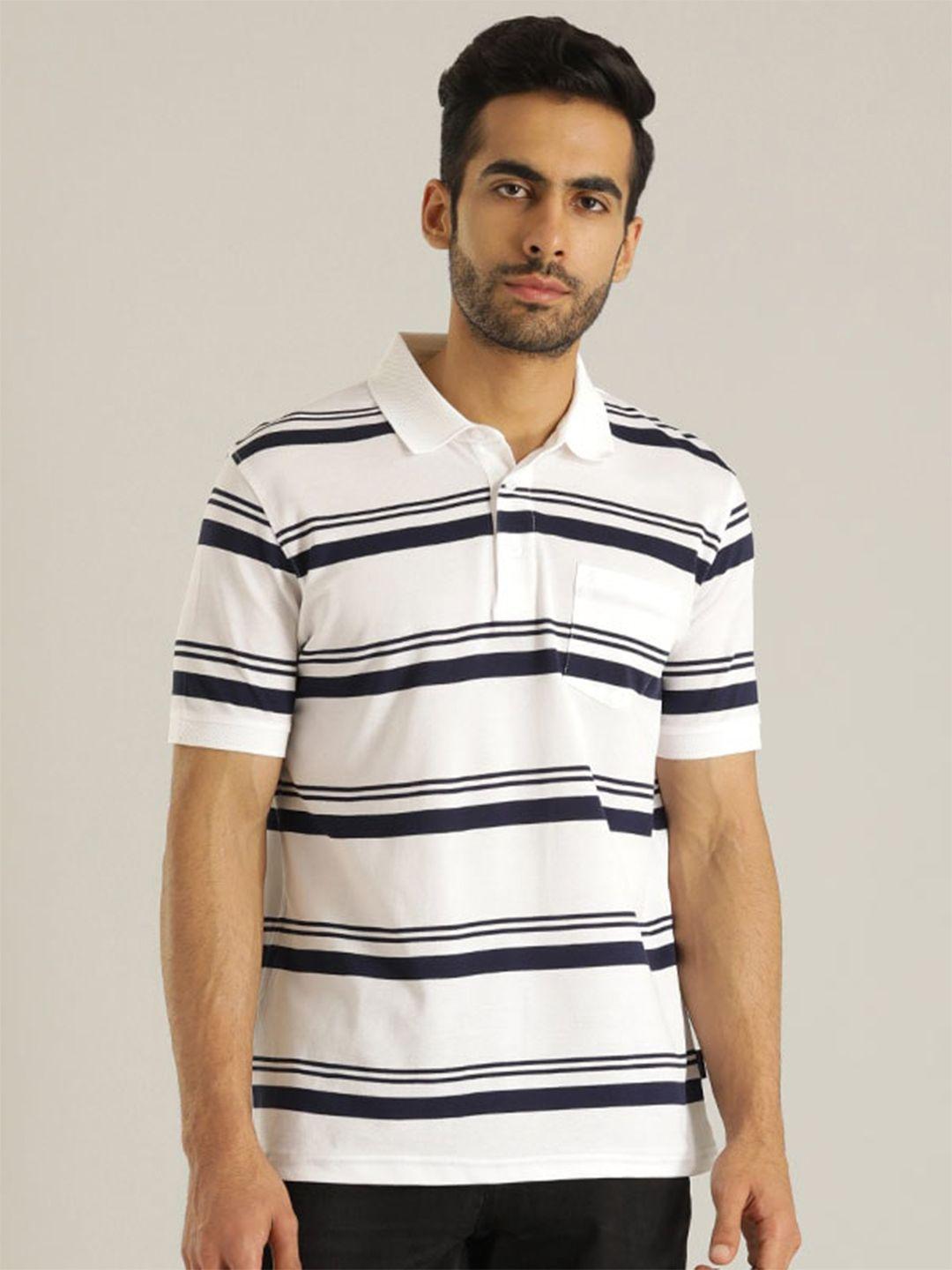 indian terrain polo collar slim fit cotton t-shirt