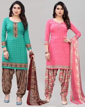 indian unstitched dress material