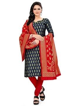 indian unstitched dress material