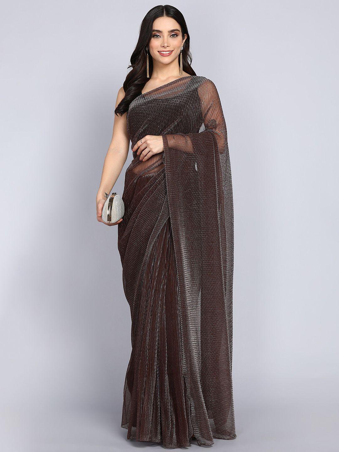 indian women embellished saree