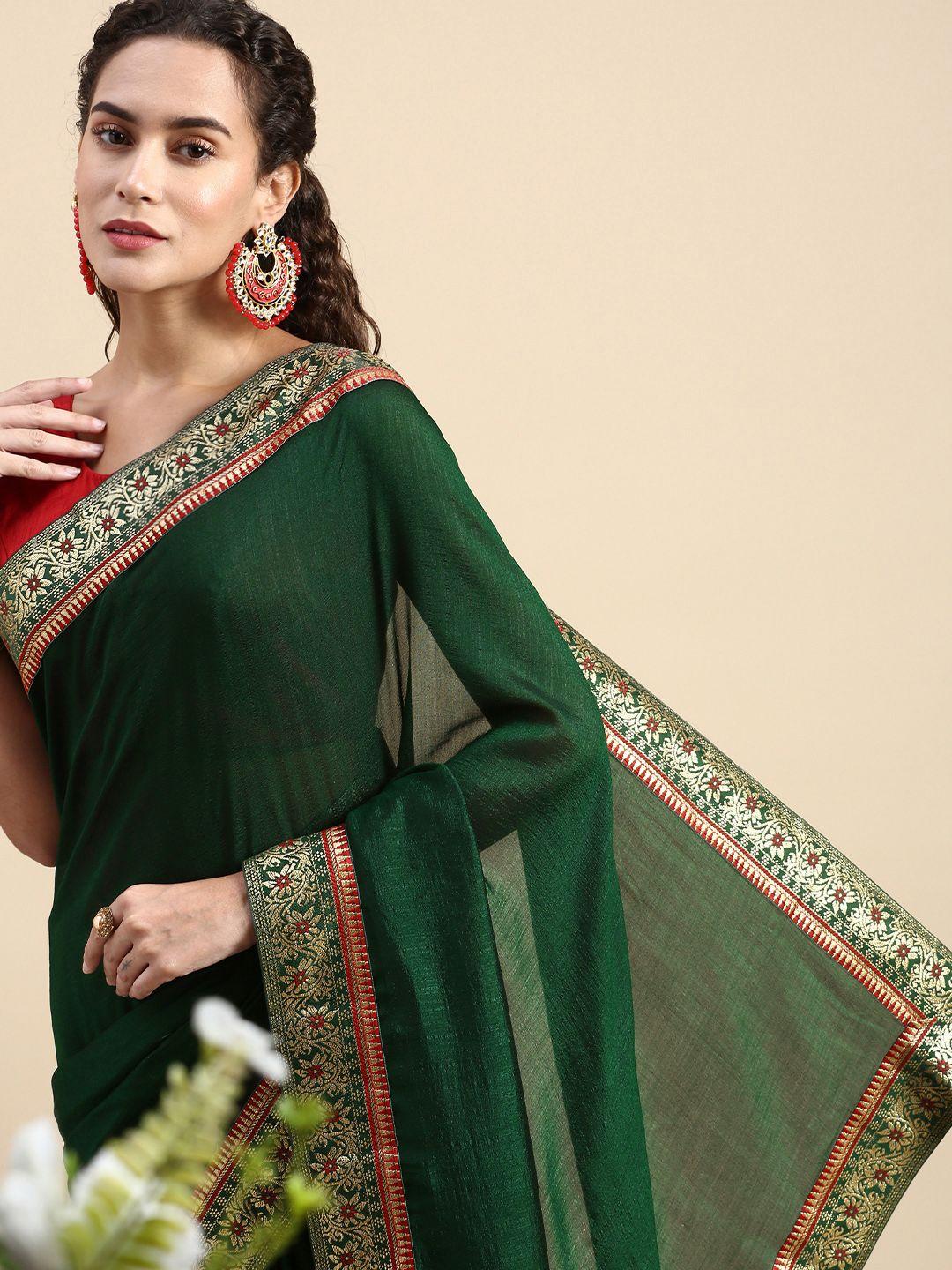 indian women zari saree