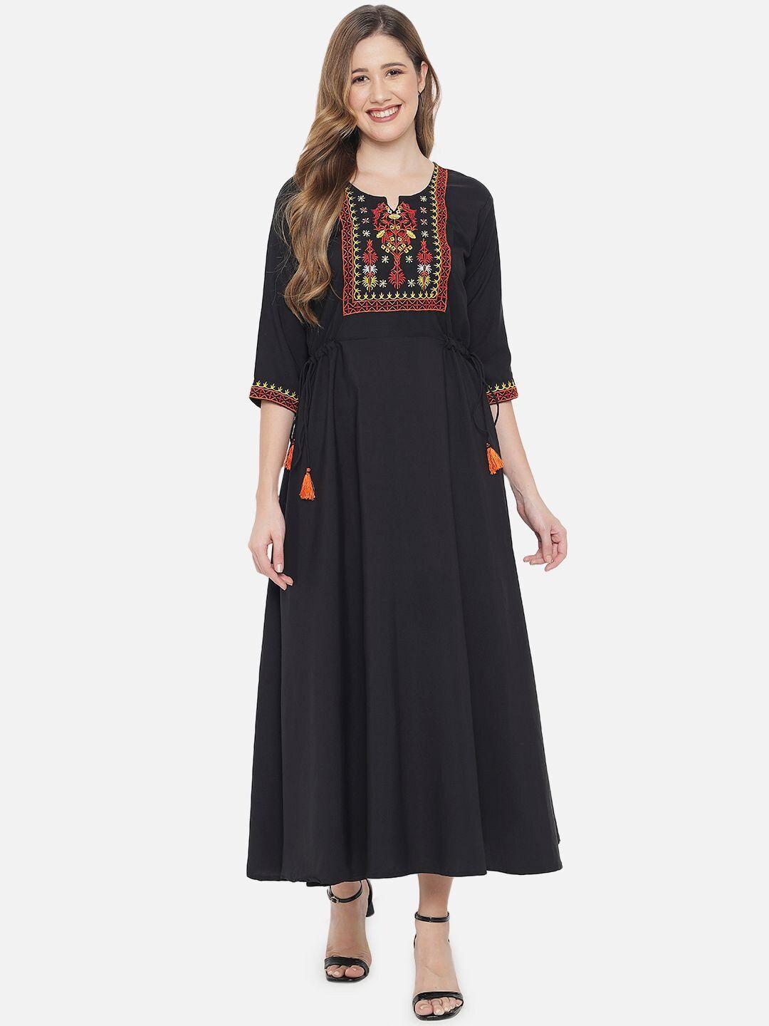 indietoga crepe maxi dress