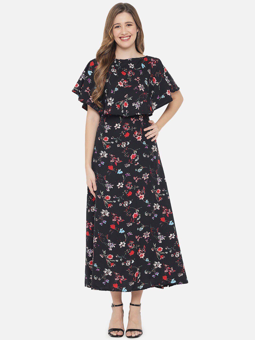 indietoga floral crepe maxi dress