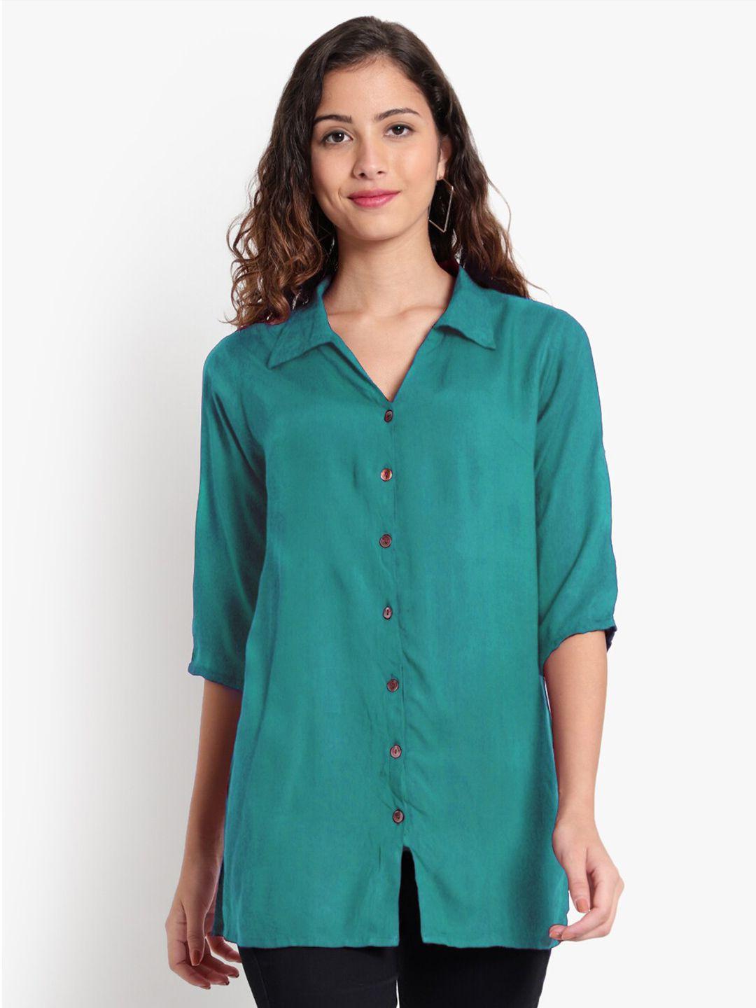 indietoga women classic opaque casual shirt