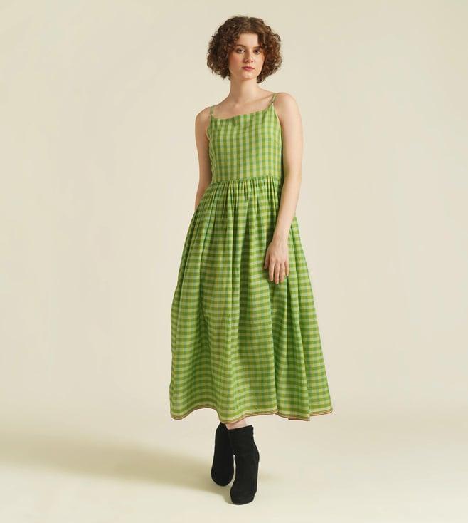 indigo dreams green royale vii dress