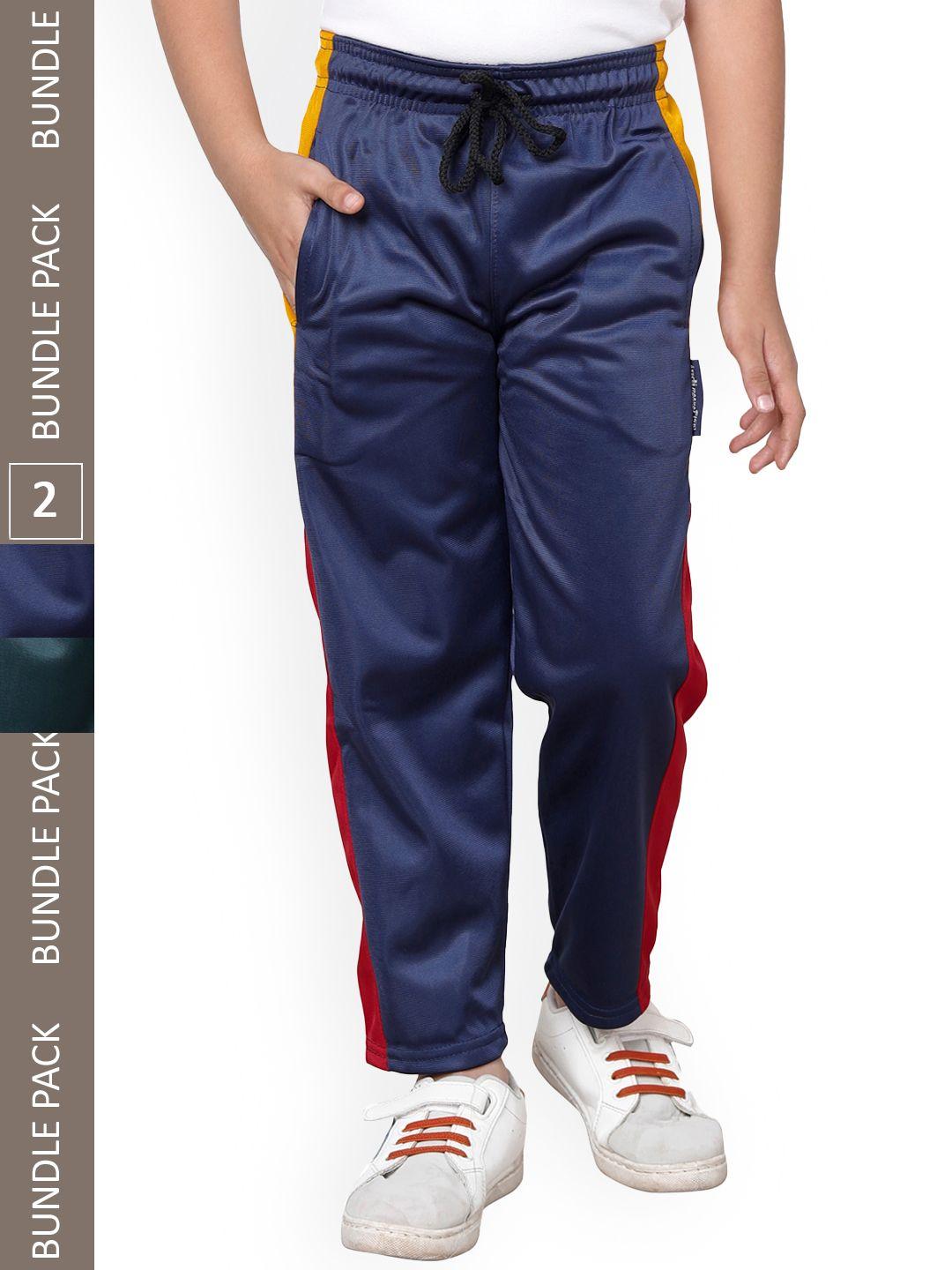 indiweaves boys pack of 2 track pants