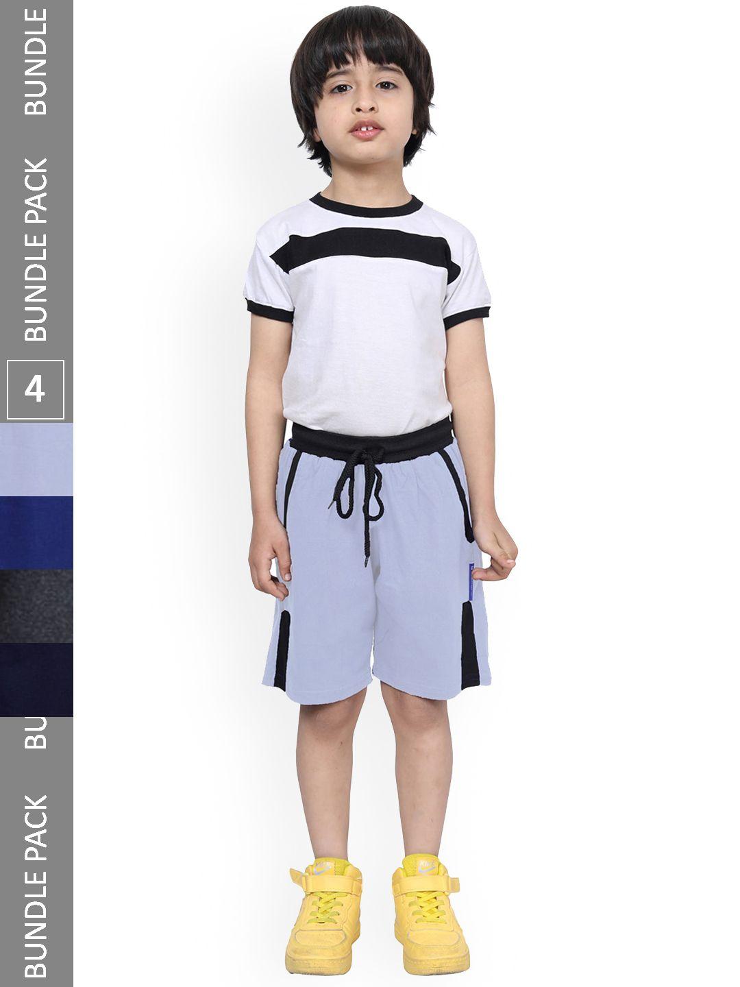 indiweaves-boys-pack-of-4-high-rise-cotton--shorts