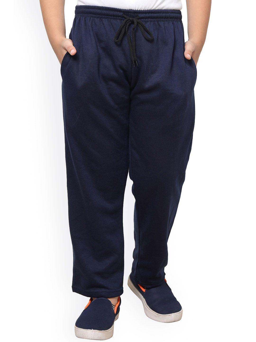 indiweaves boys 
fleece mid-rise track pants