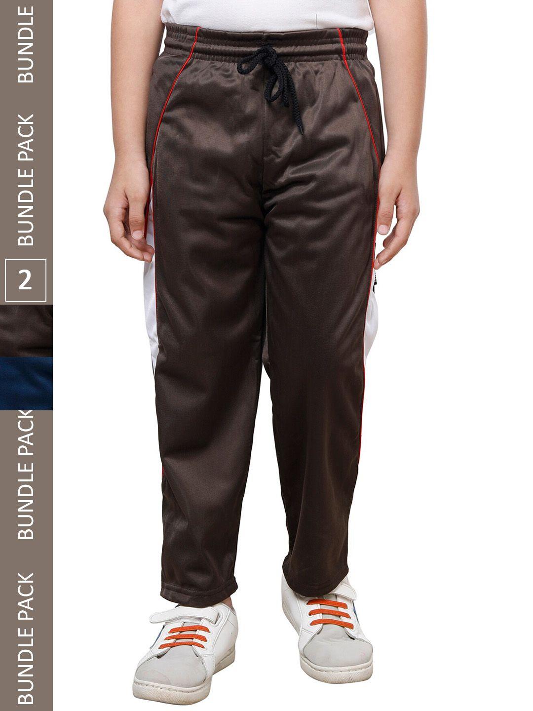 indiweaves boys pack of 2 track pants