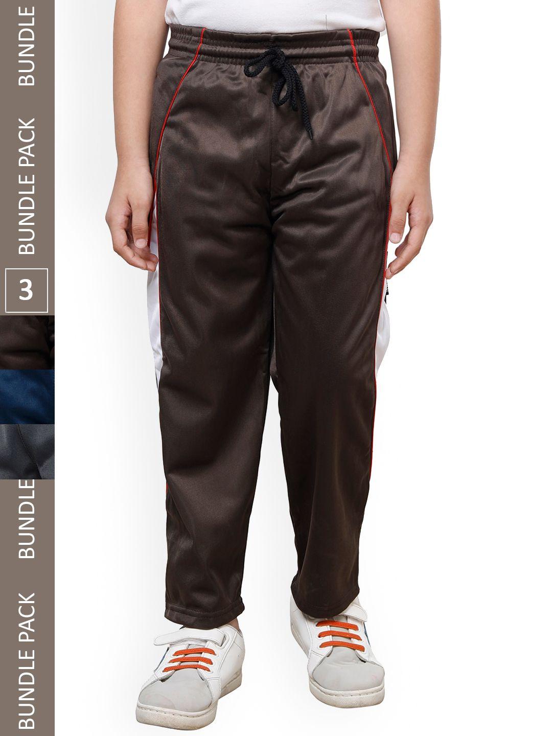 indiweaves boys pack of 3 track pants