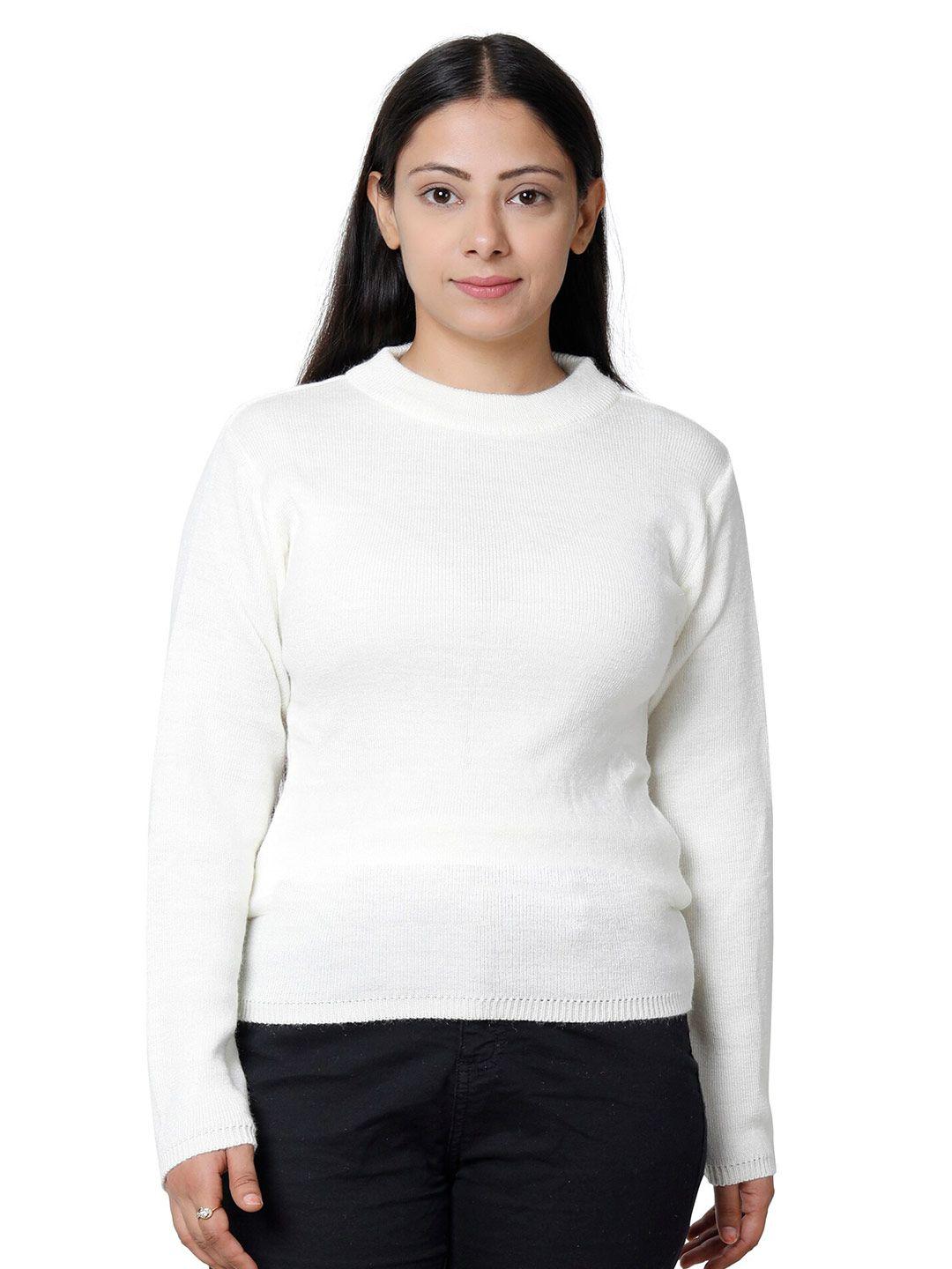 indiweaves round neck woollen pullover