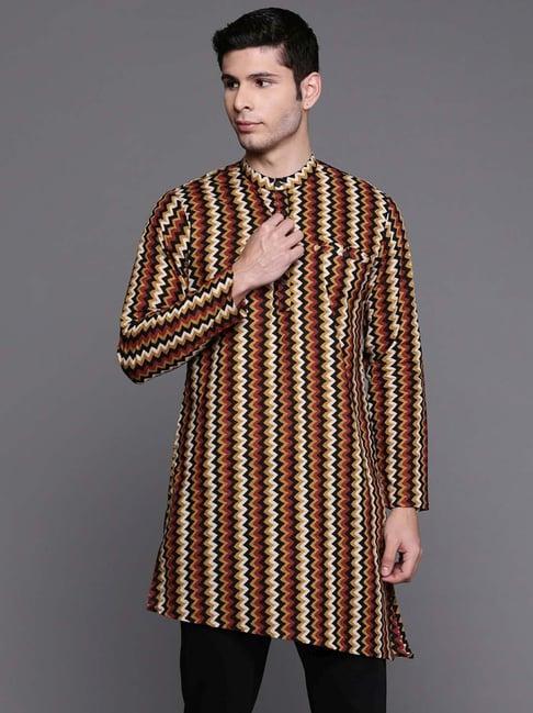 indo era multi cotton regular fit printed kurta