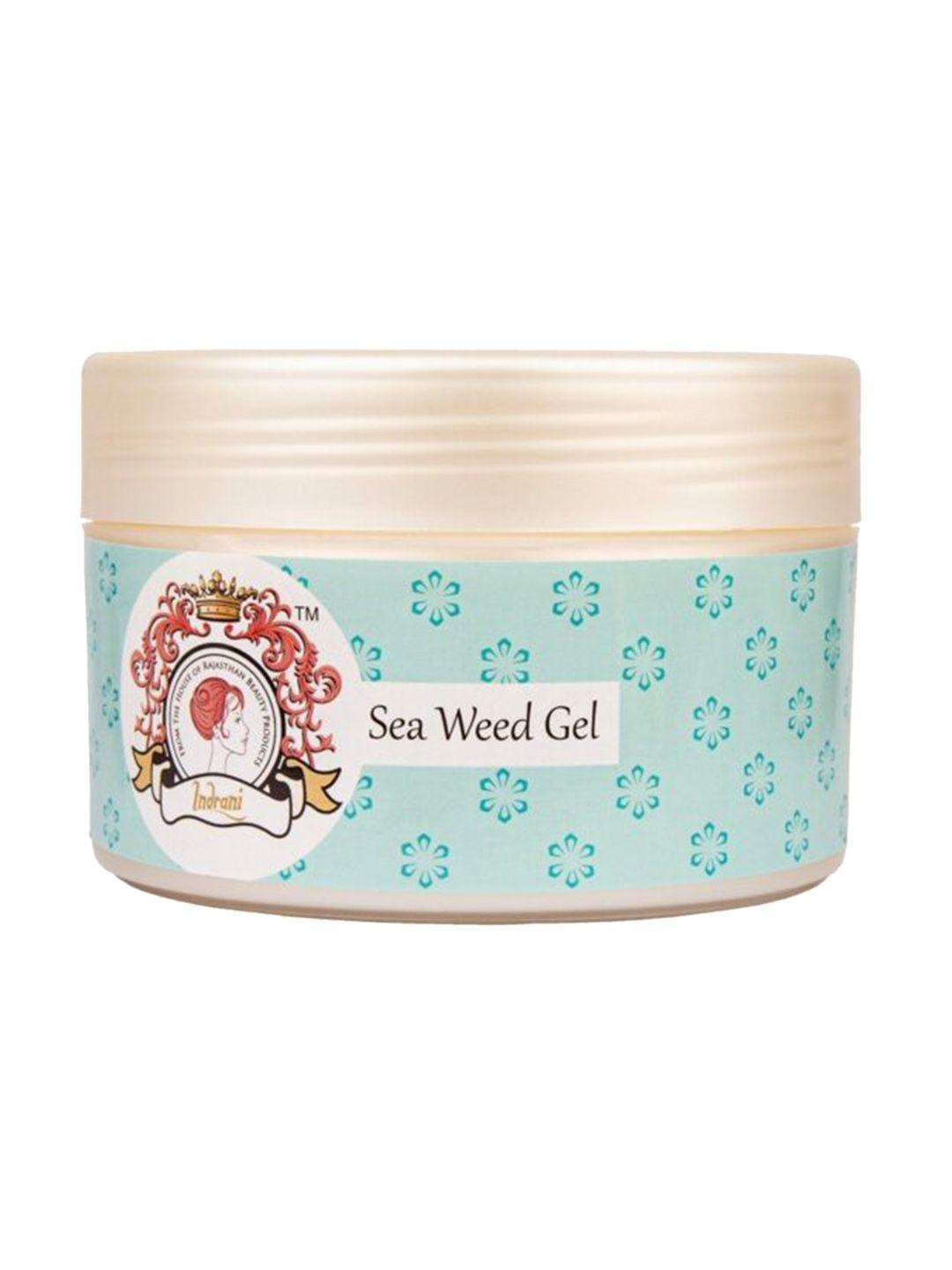 indrani cosmetics sea weed gel to hydrate skin & reduce acne - 300 g