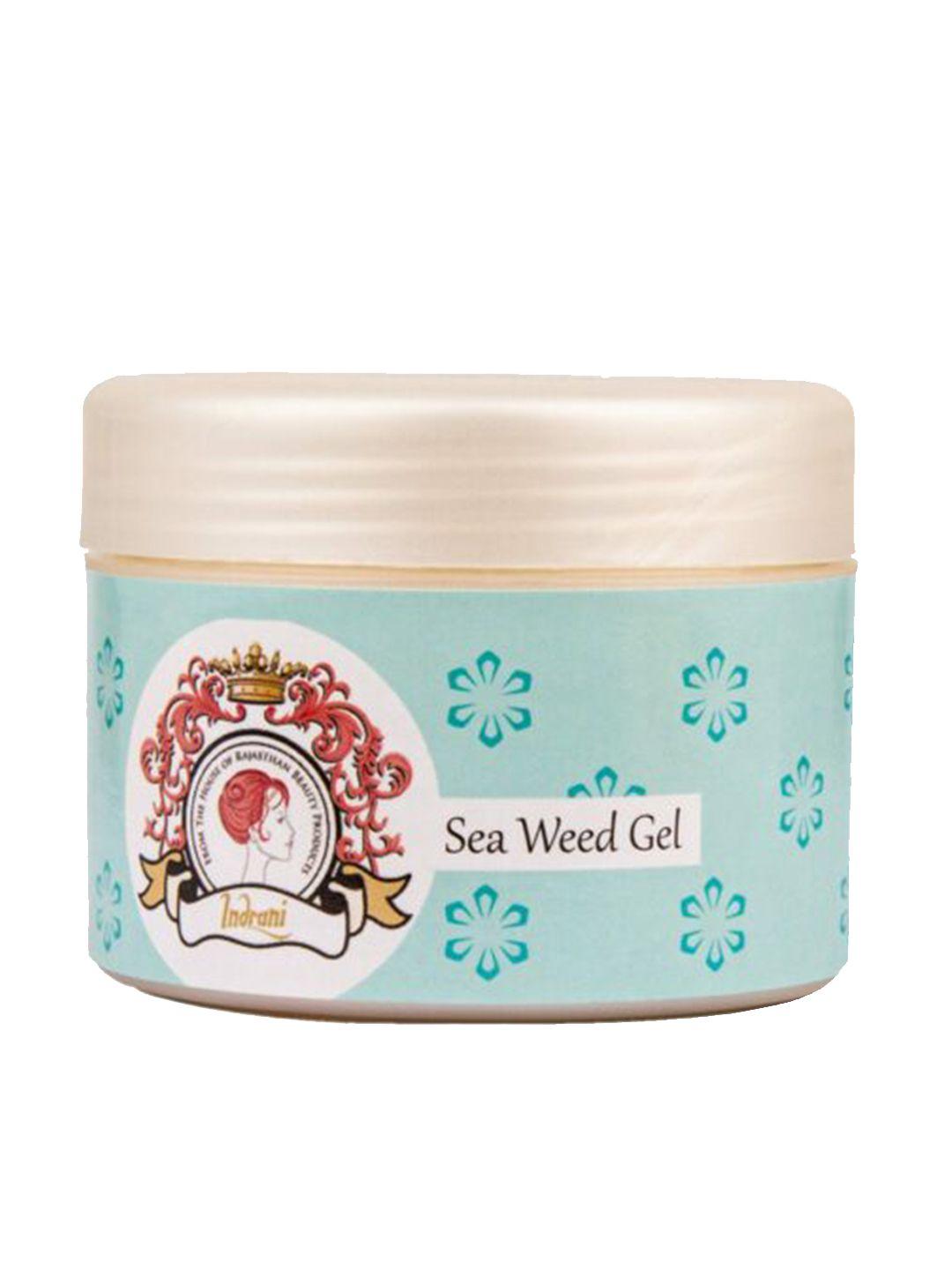 indrani cosmetics sea weed gel to hydrate skin & reduce acne - 50 g