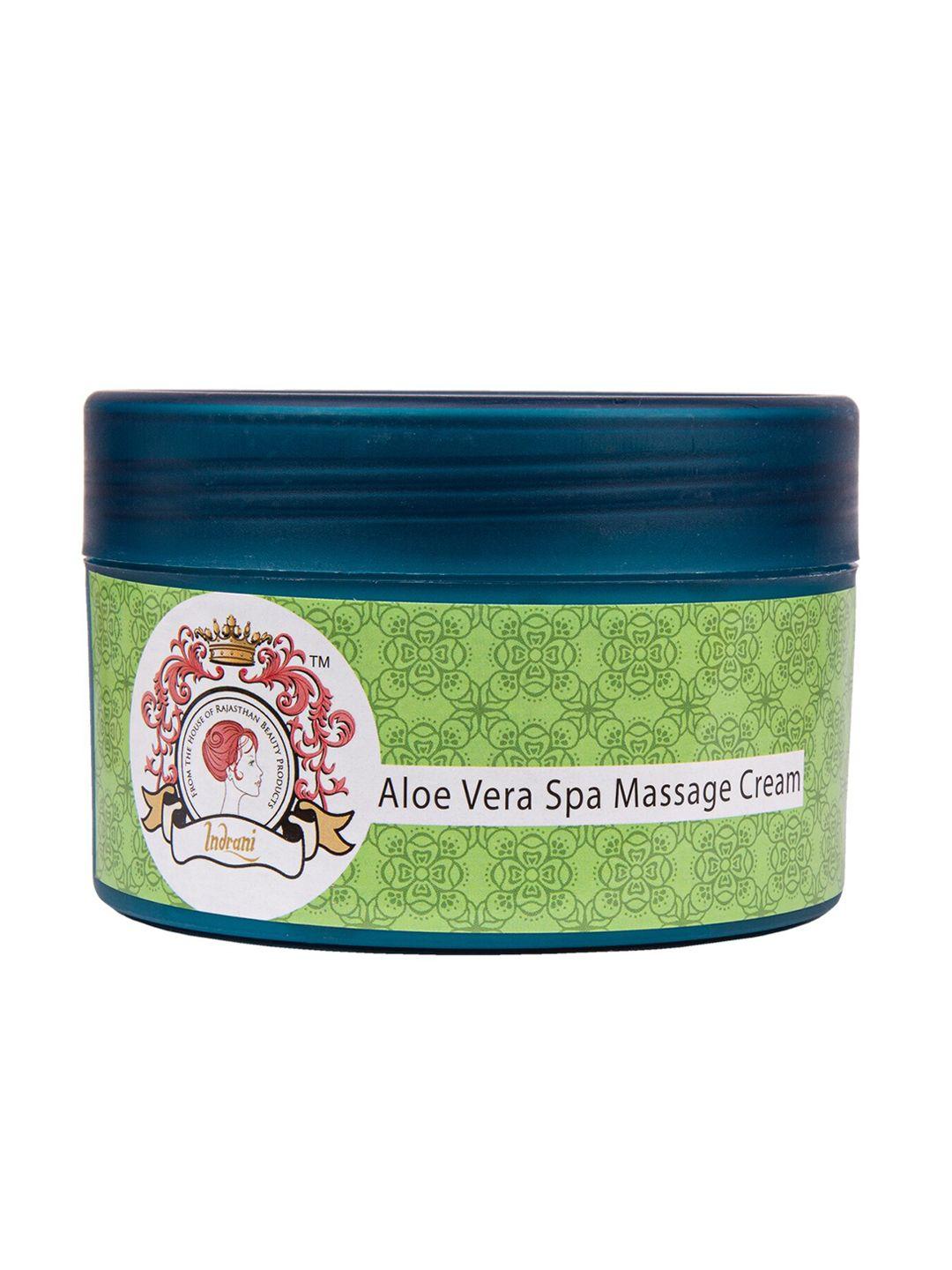 indrani cosmetics aloe vera spa massage cream - 300 g