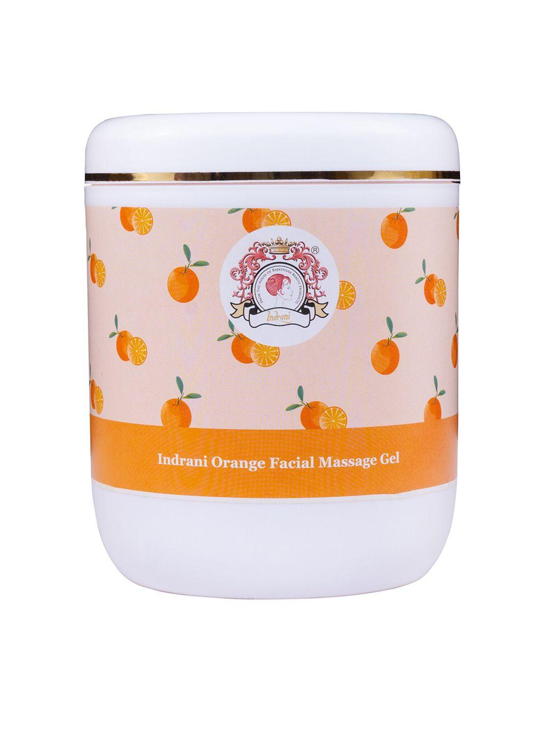 indrani cosmetics orange facial massage gel - 1 kg