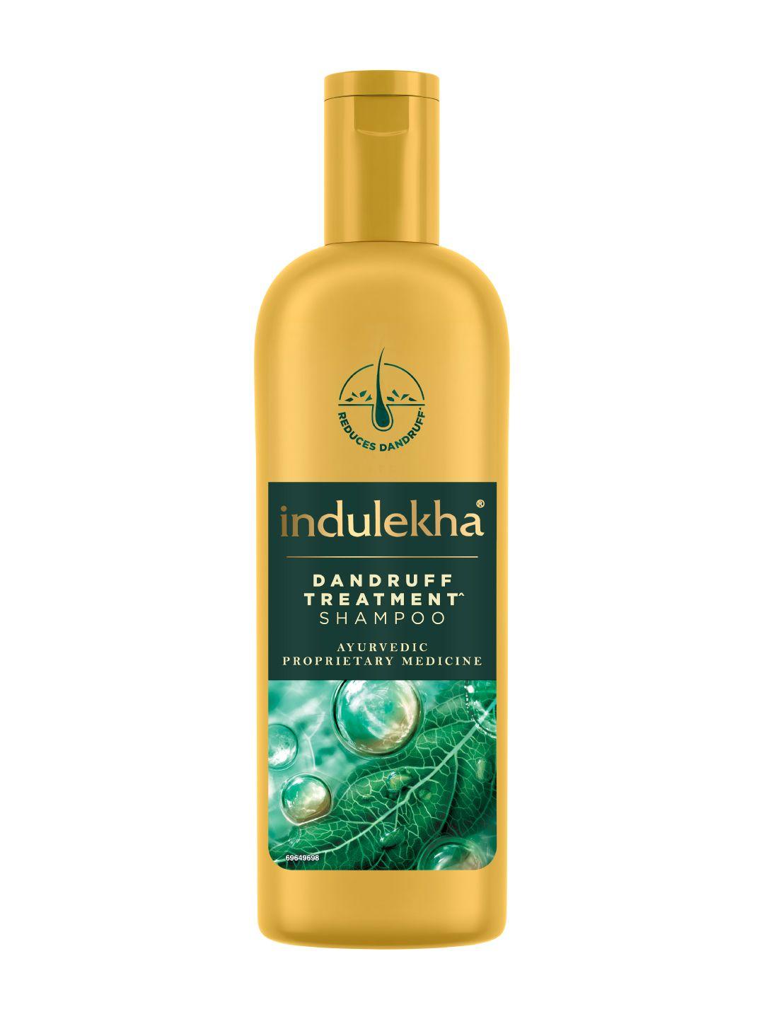 indulekha dandruff treatment shampoo with pudina sattva & amla - 200ml