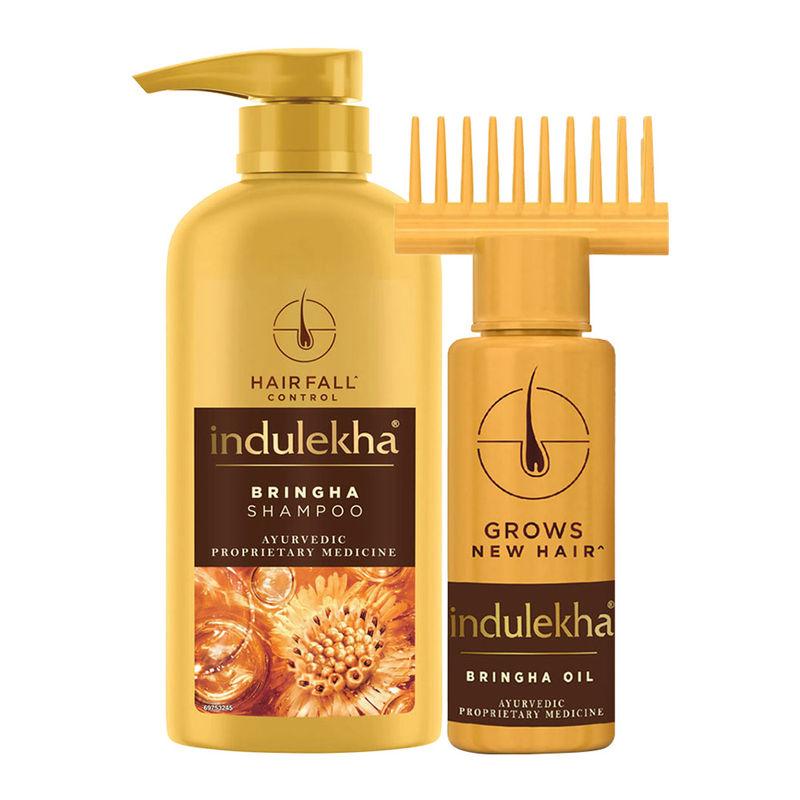 indulekha shampoo + oil combo