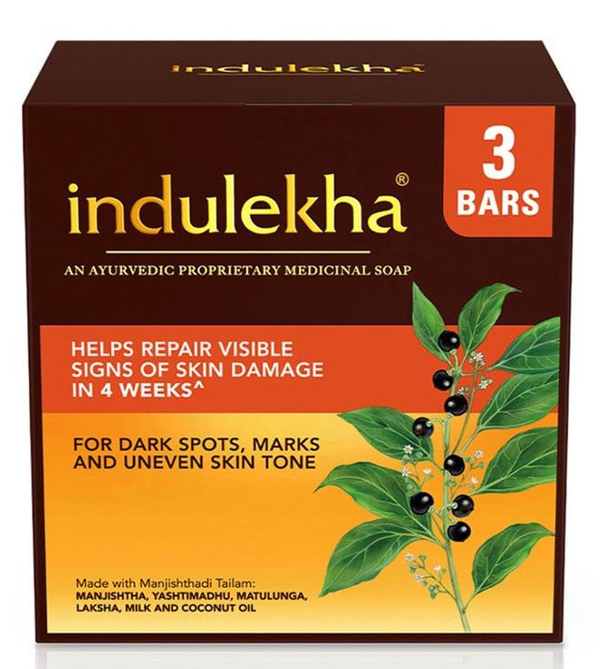 indulekha ayurvedic proprietary medicinal soap - pack of 3
