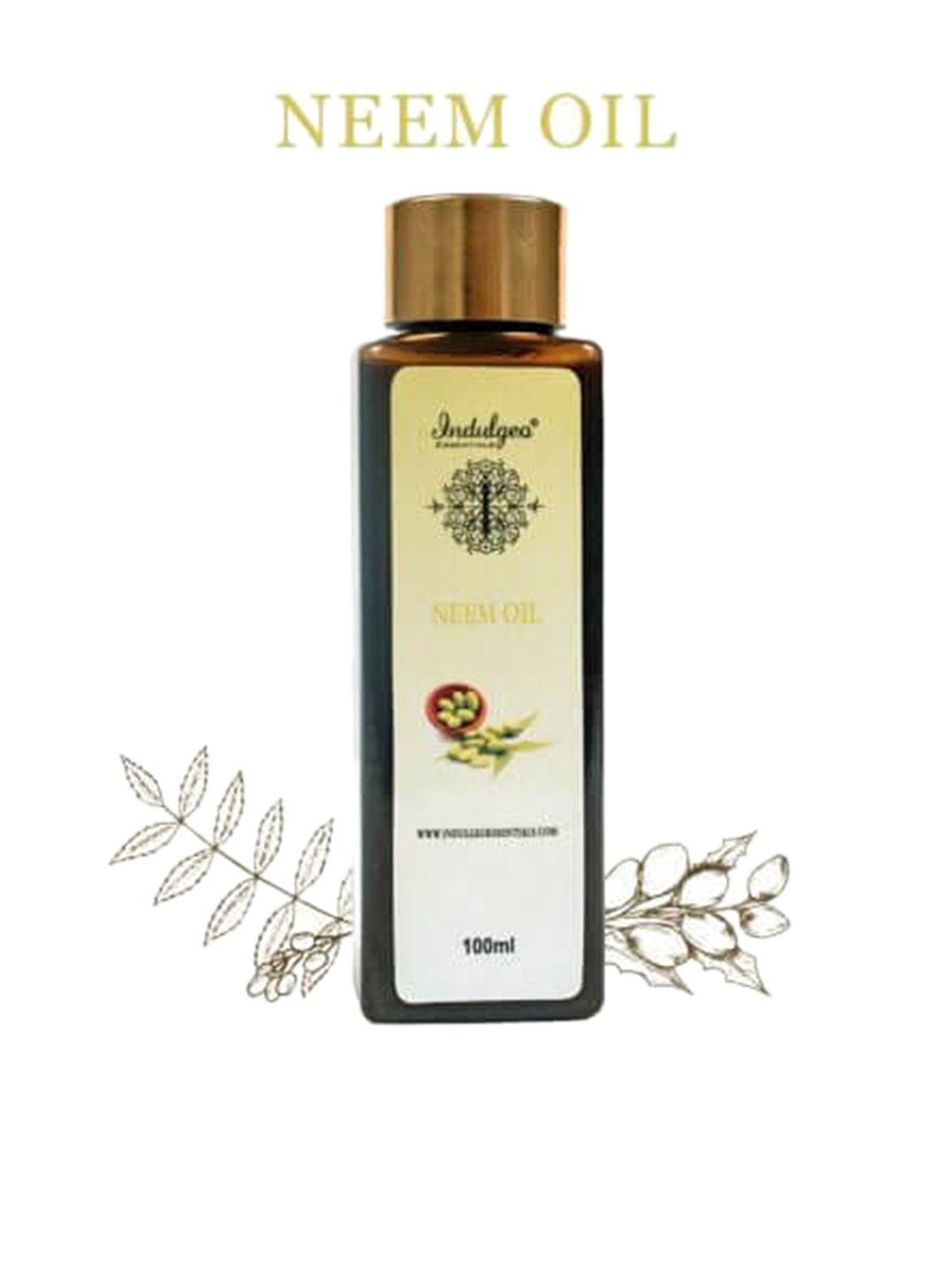indulgeo essentials transparent neem hair oil-100% organic
