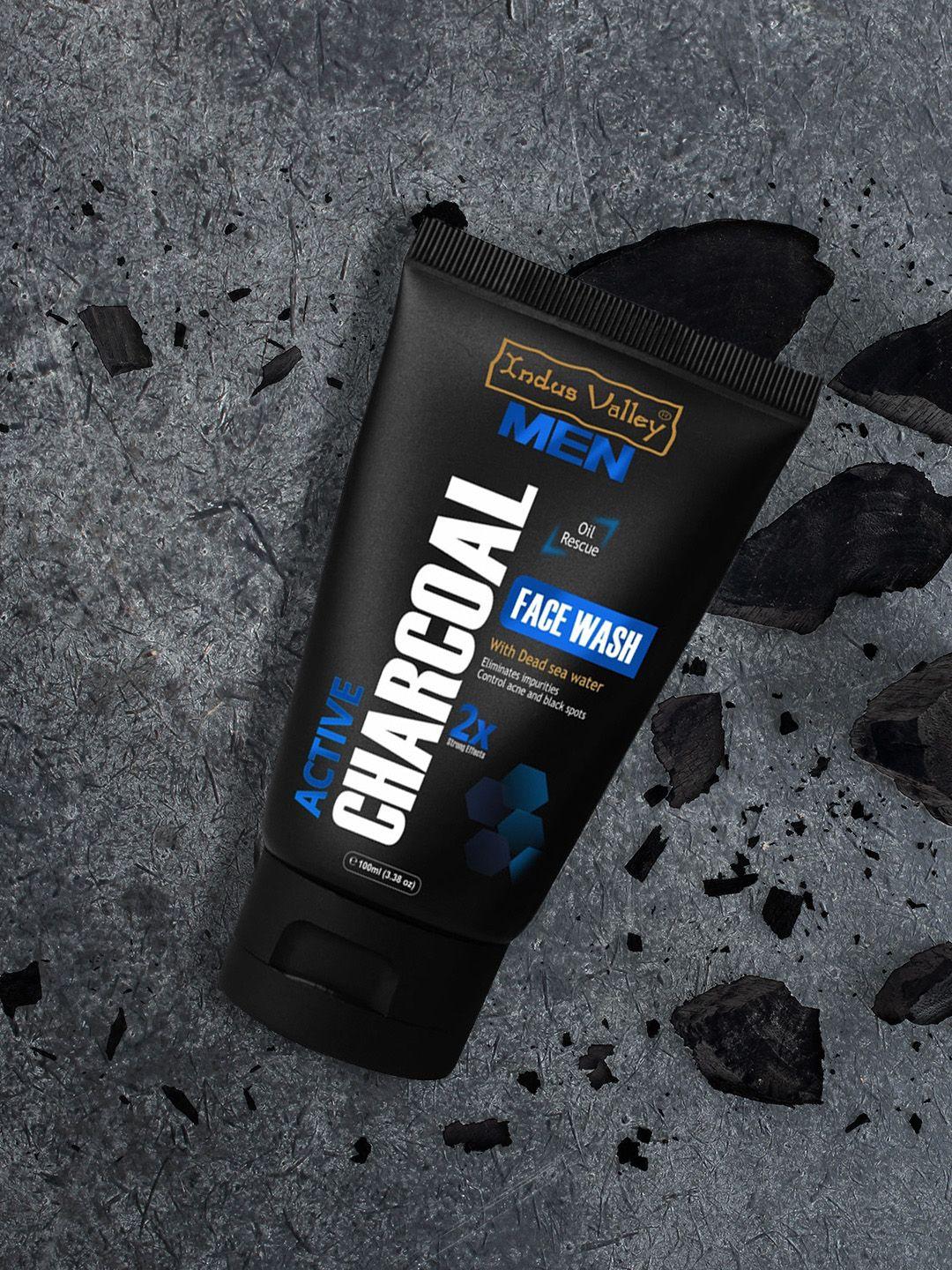 indus valley activated charcoal facewash