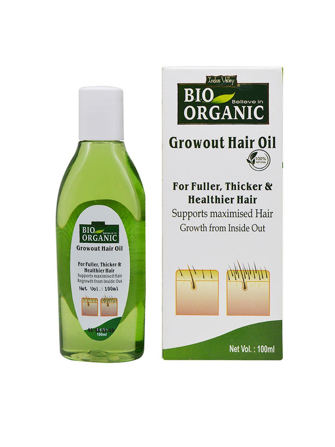 indus valley bio organic growout hair oil 100 ml
