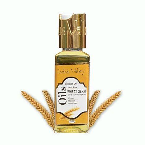 indus valley bio organic wheatgerm carrier oil (50 ml)