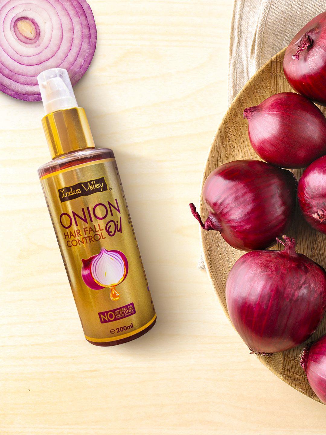 indus valley onion hair fall control oil 200 ml
