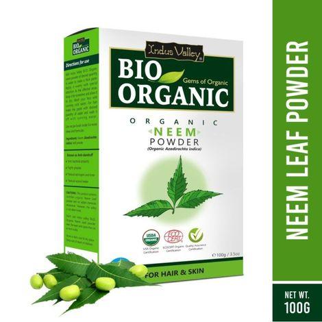 indus valley bio organic neem leaf powder