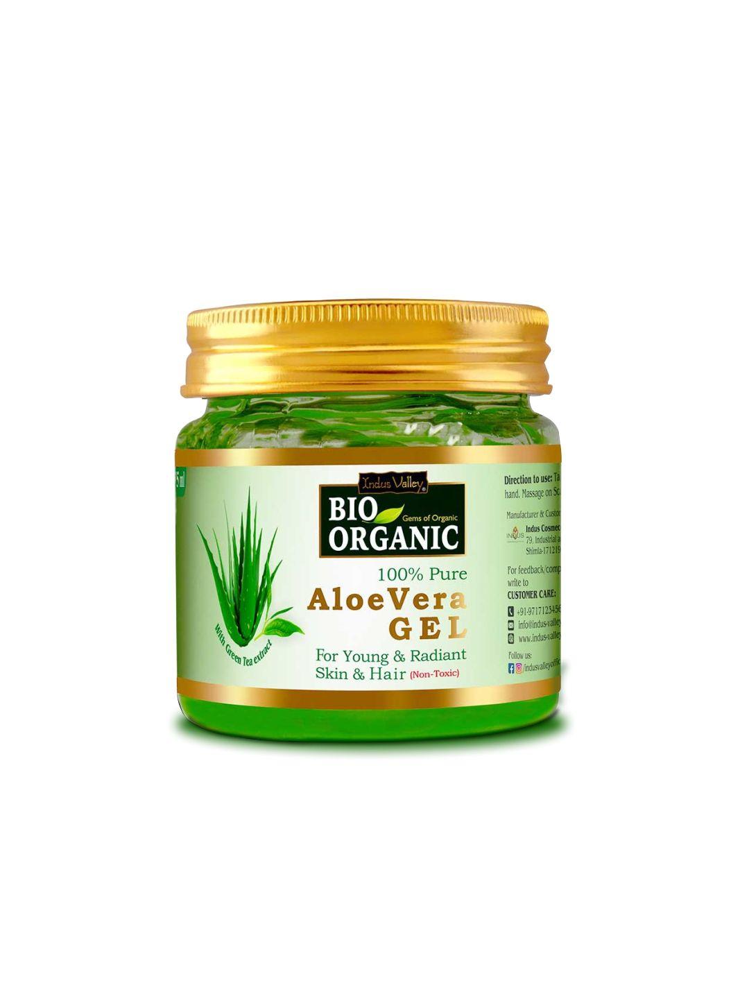 indus valley bio-organic pure & natural aloe vera gel - 175 ml