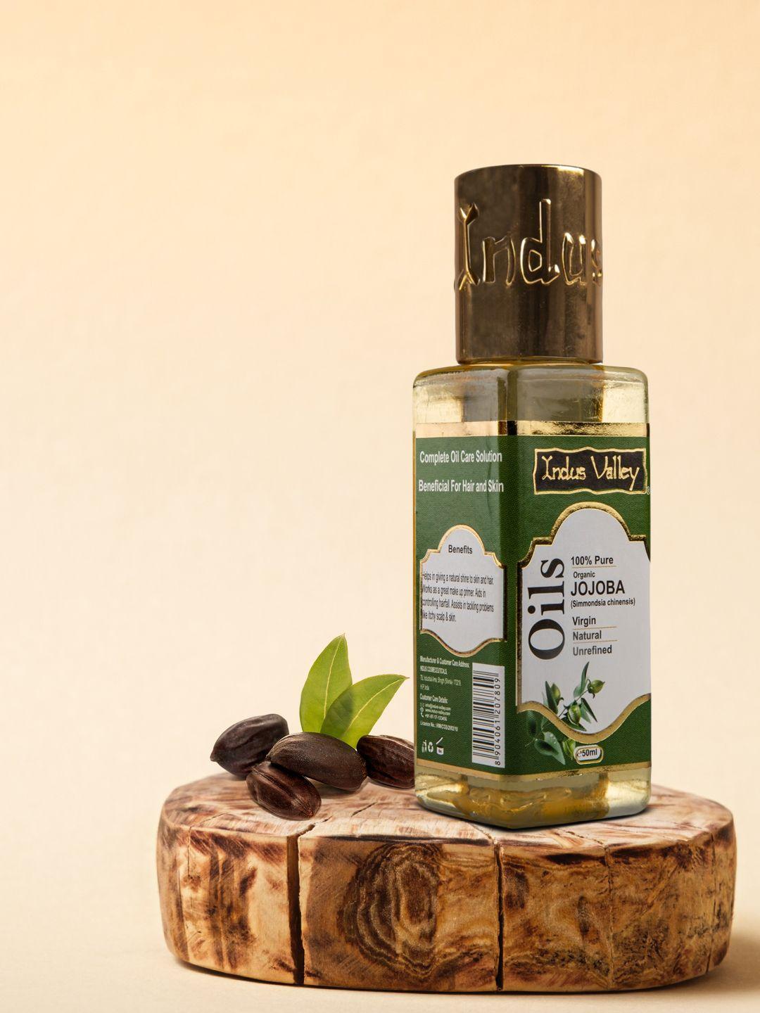 indus valley jojoba carrier oil 50 ml