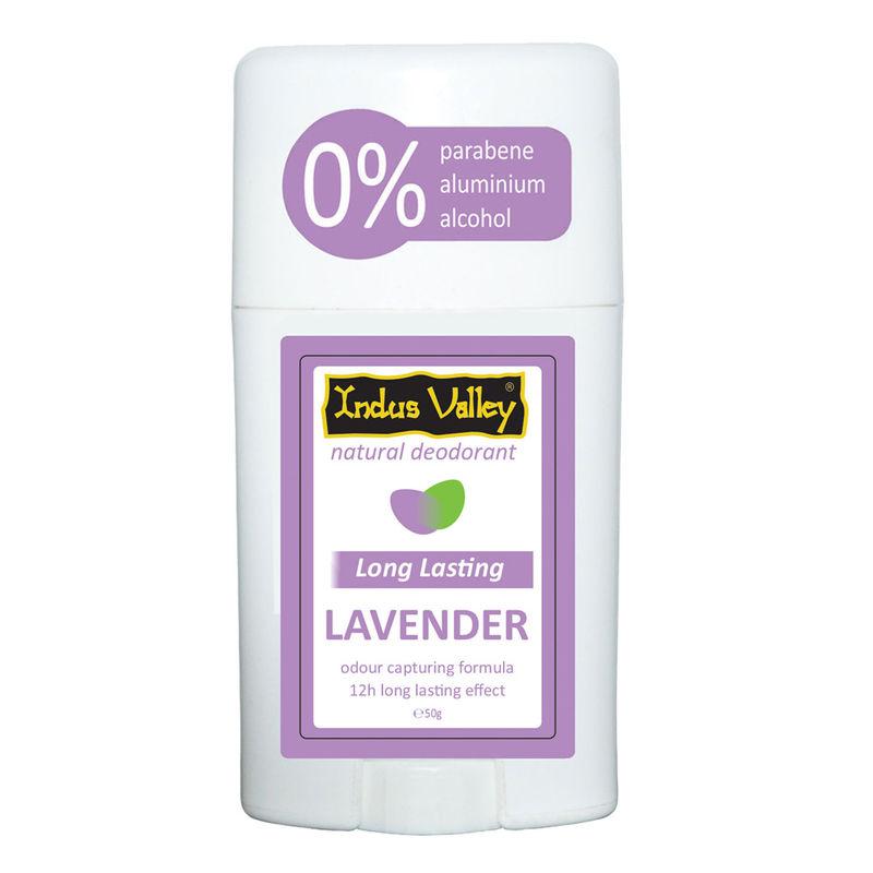 indus valley natural lavender long lasting deodorant