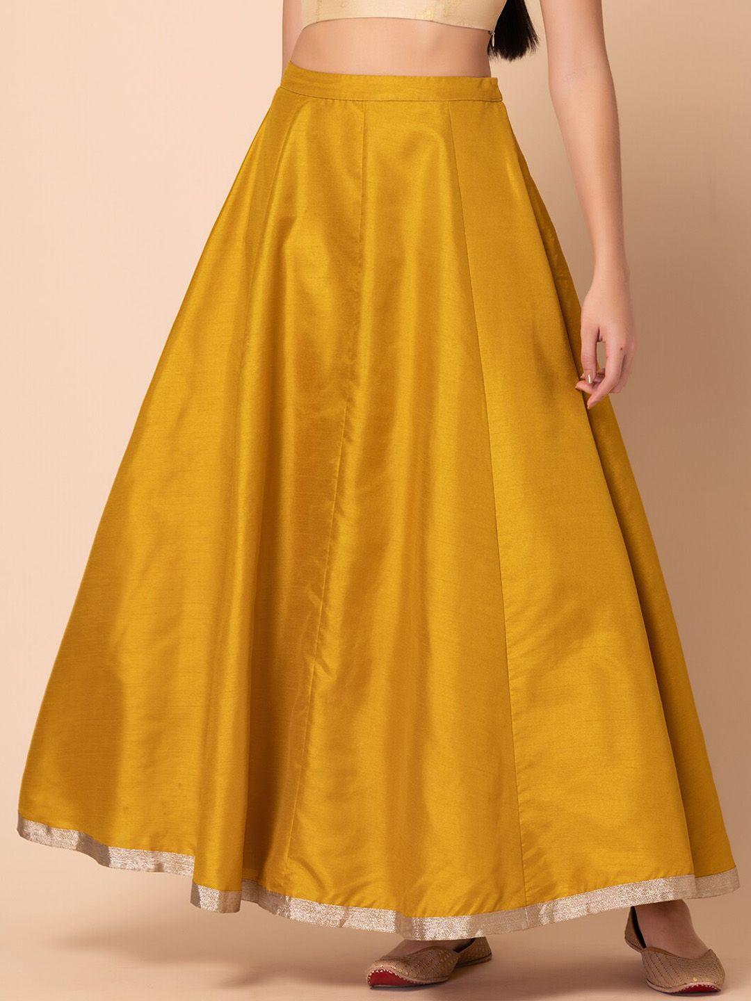 indya flared maxi length lehenga skirt