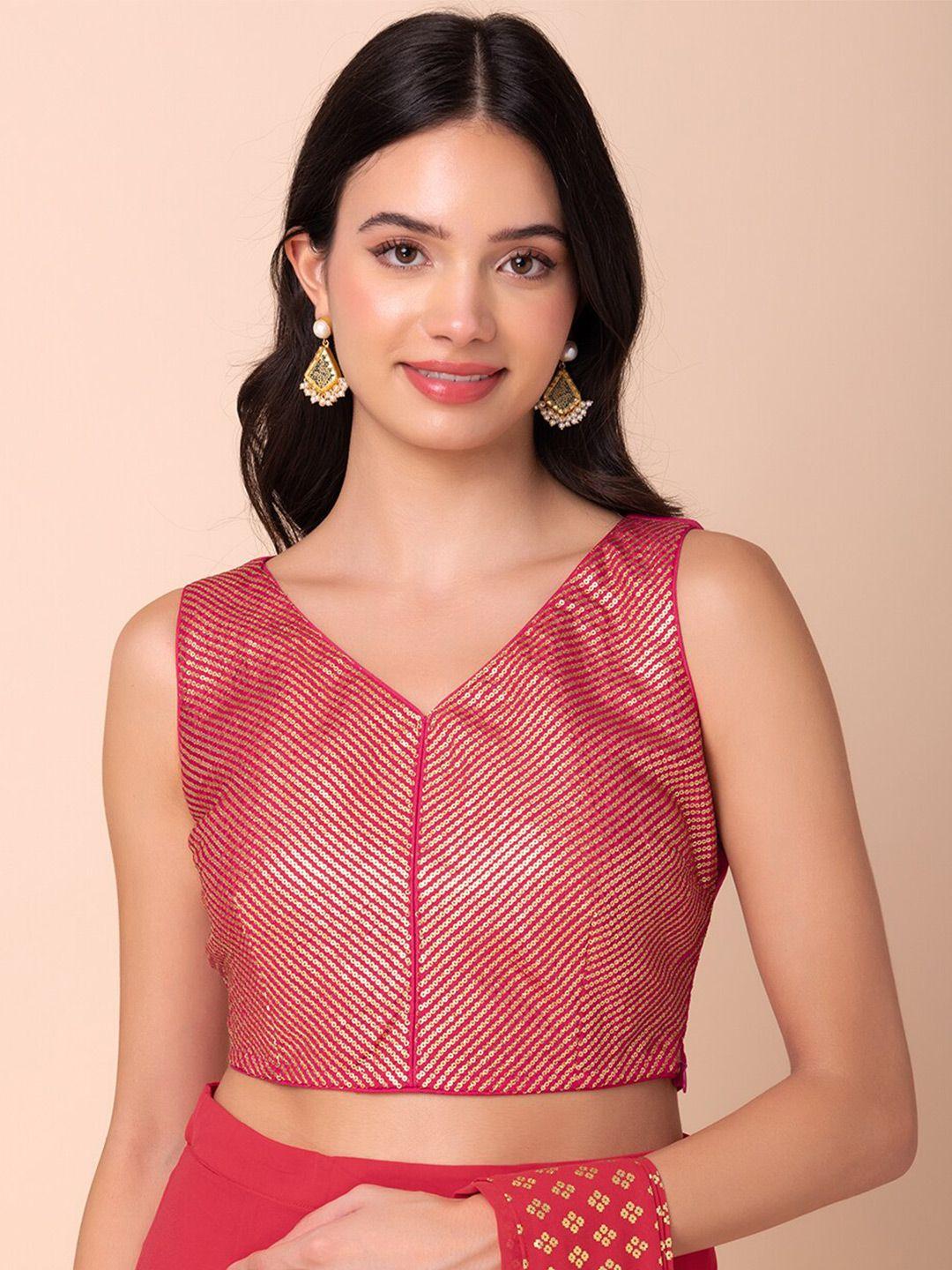 indya embroidered tops