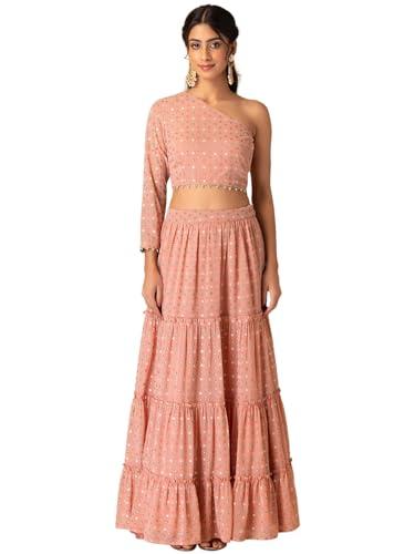 indya women's georgette lehenga sets (ico00576_pink_s)