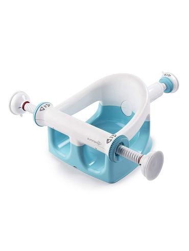 infant bather my bath seat blue birth+ 12m