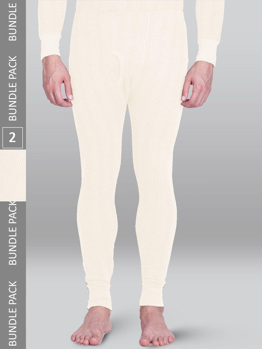 inferno pack of 2 ribbed cotton thermal trousers