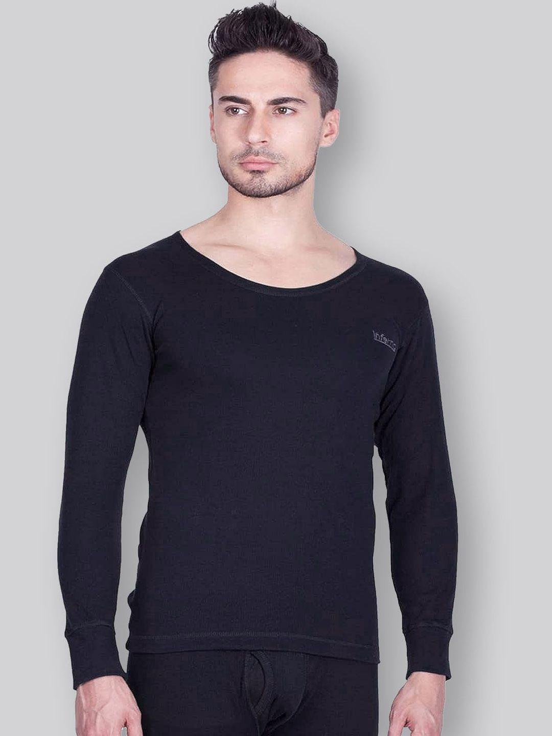 inferno men round neck pure cotton thermal tops