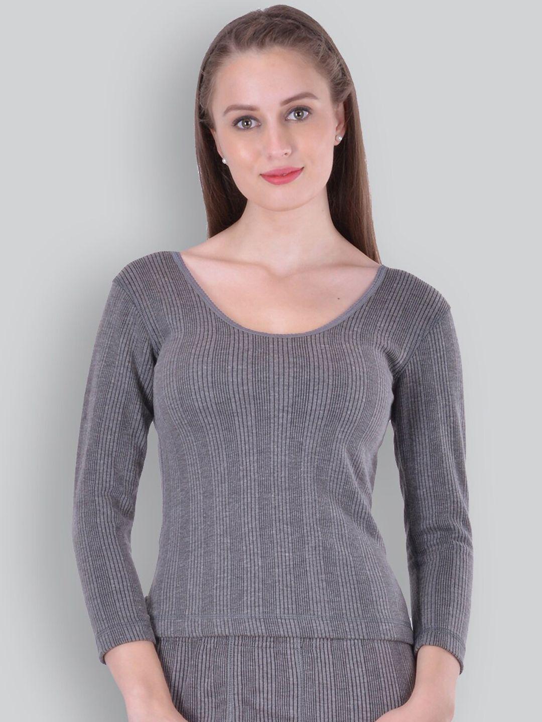 inferno ribbed cotton thermal top